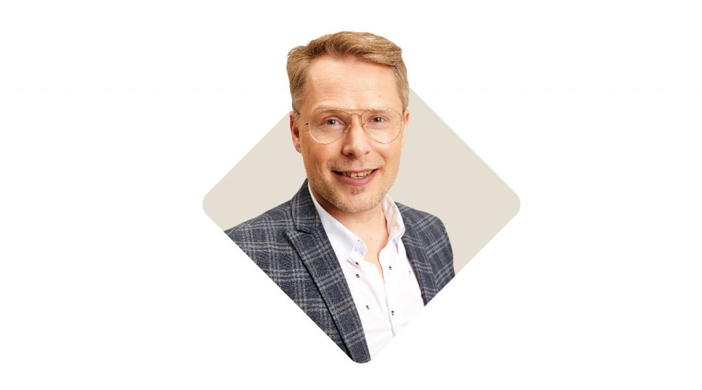 Elias Kiviranta, SAY:n puheenjohtaja ja Avain Asumisoikeus Oy:n myynti- ja markkinointijohtaja